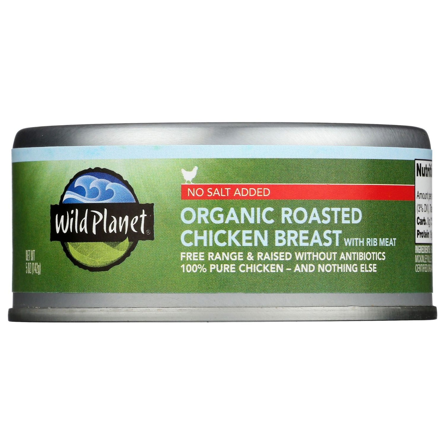 WILD PLANET: Organic Roasted Chicken Breast With Rib Meat No Salt Added, 5 oz - Sunshine Co Op. - #tag1# - #tag2# - #tag3# - #tag4#