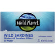 WILD PLANET: Wild Sardines Skinless and Boneless Fillets In Water, 4.25 oz - Sunshine Co Op. - #tag1# - #tag2# - #tag3# - #tag4#
