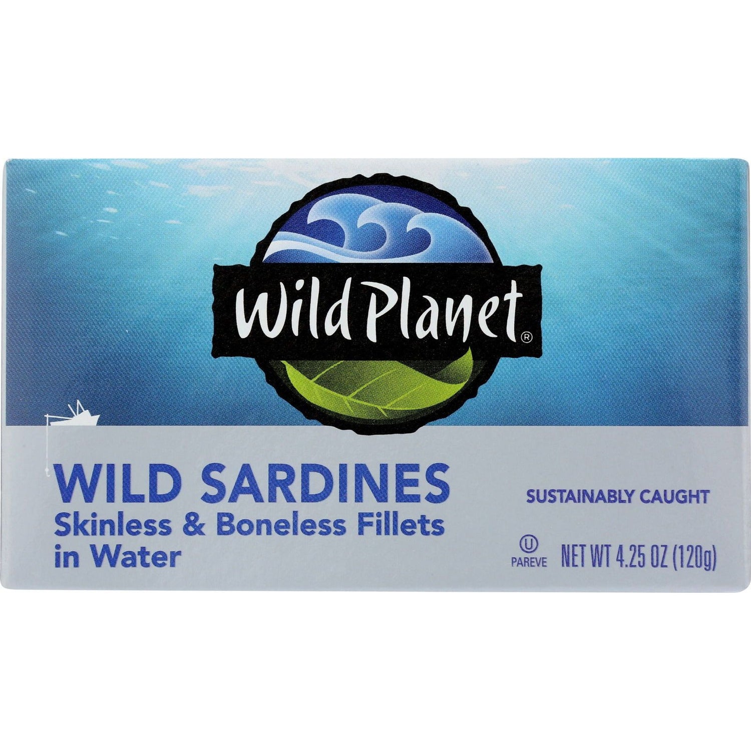 WILD PLANET: Wild Sardines Skinless and Boneless Fillets In Water, 4.25 oz - Sunshine Co Op. - #tag1# - #tag2# - #tag3# - #tag4#