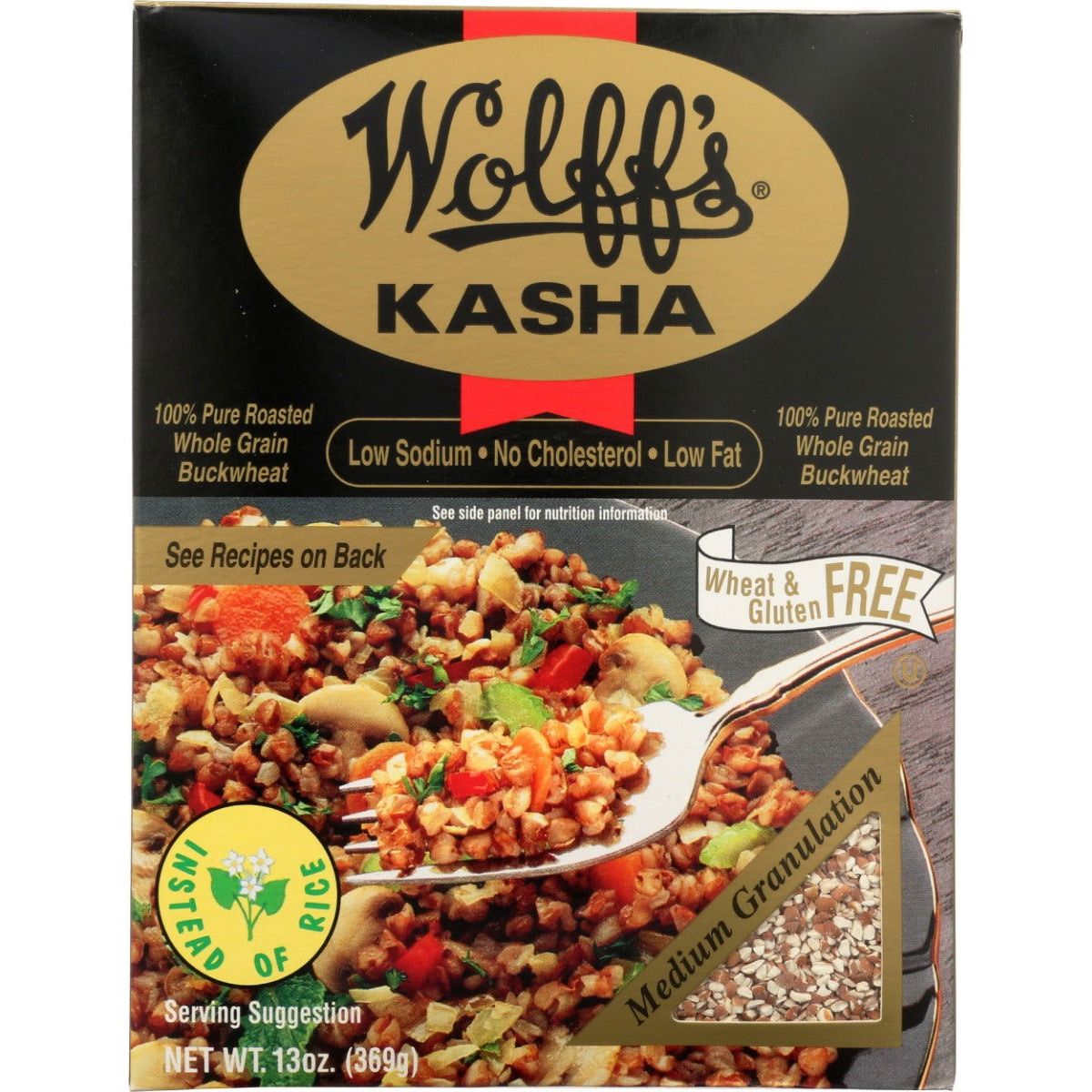 WOLFFS: Medium Kasha, 13 oz - Sunshine Co Op. - #tag1# - #tag2# - #tag3# - #tag4#