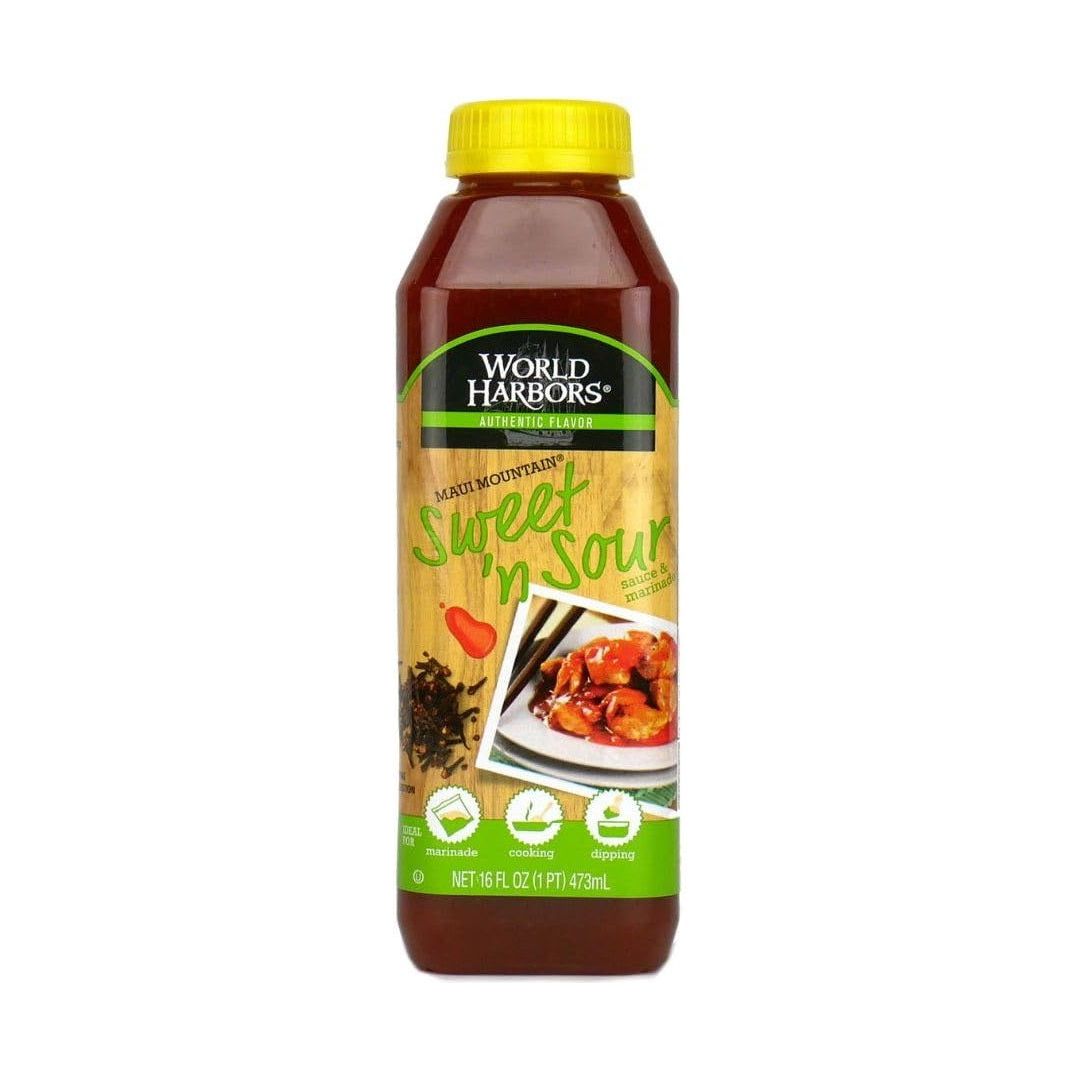 WORLD HARBORS: Sauce Maui Mountain Sweet 'n Sour, 16 oz - Sunshine Co Op. - #tag1# - #tag2# - #tag3# - #tag4#