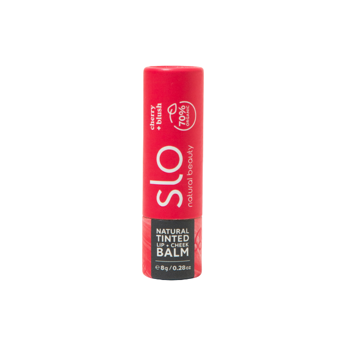 SLO: Natural Lip and Cheek Tint Cherry Blush, 0.25 oz