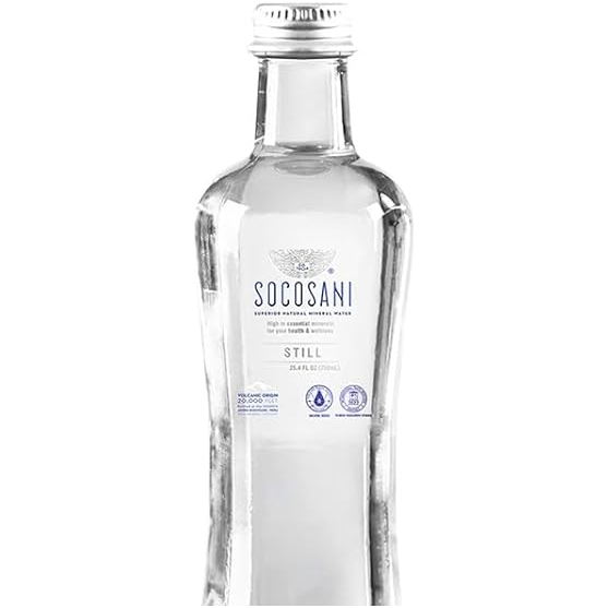 SOCOSANI: Still Mineral Water Glass Bottle, 750 ml