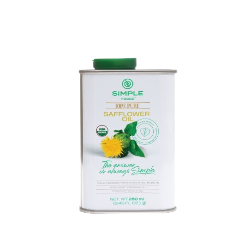 SIMPLE FOODS: Safflower Oil, 8.45 fo