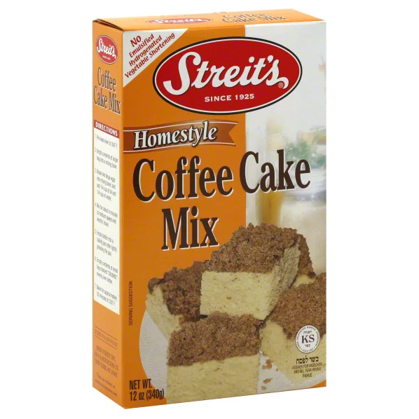 STREITS: Coffee Cake Mix No Pan, 12 oz
