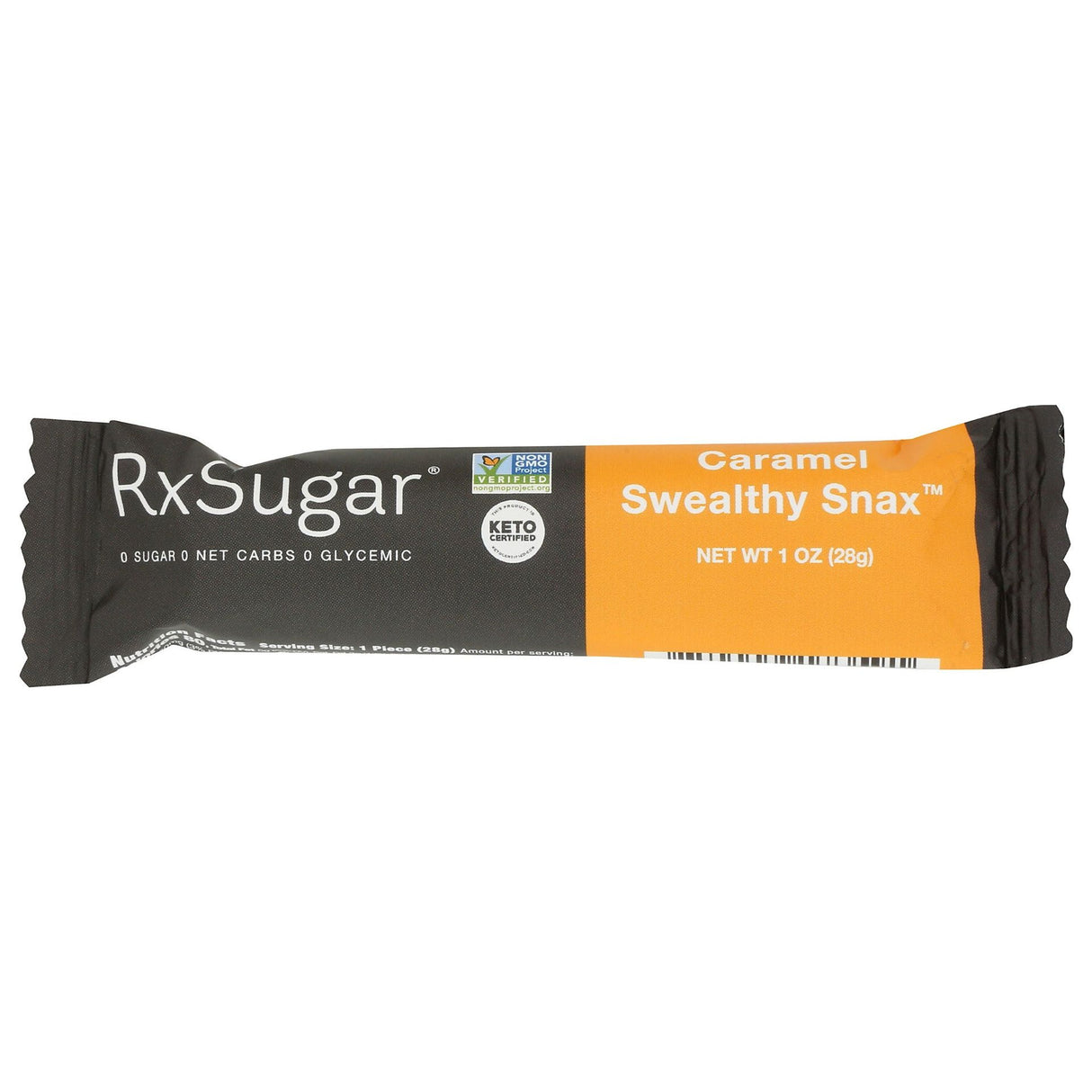 RXSUGAR: Caramel Swealthy Snax Bar, 1 oz