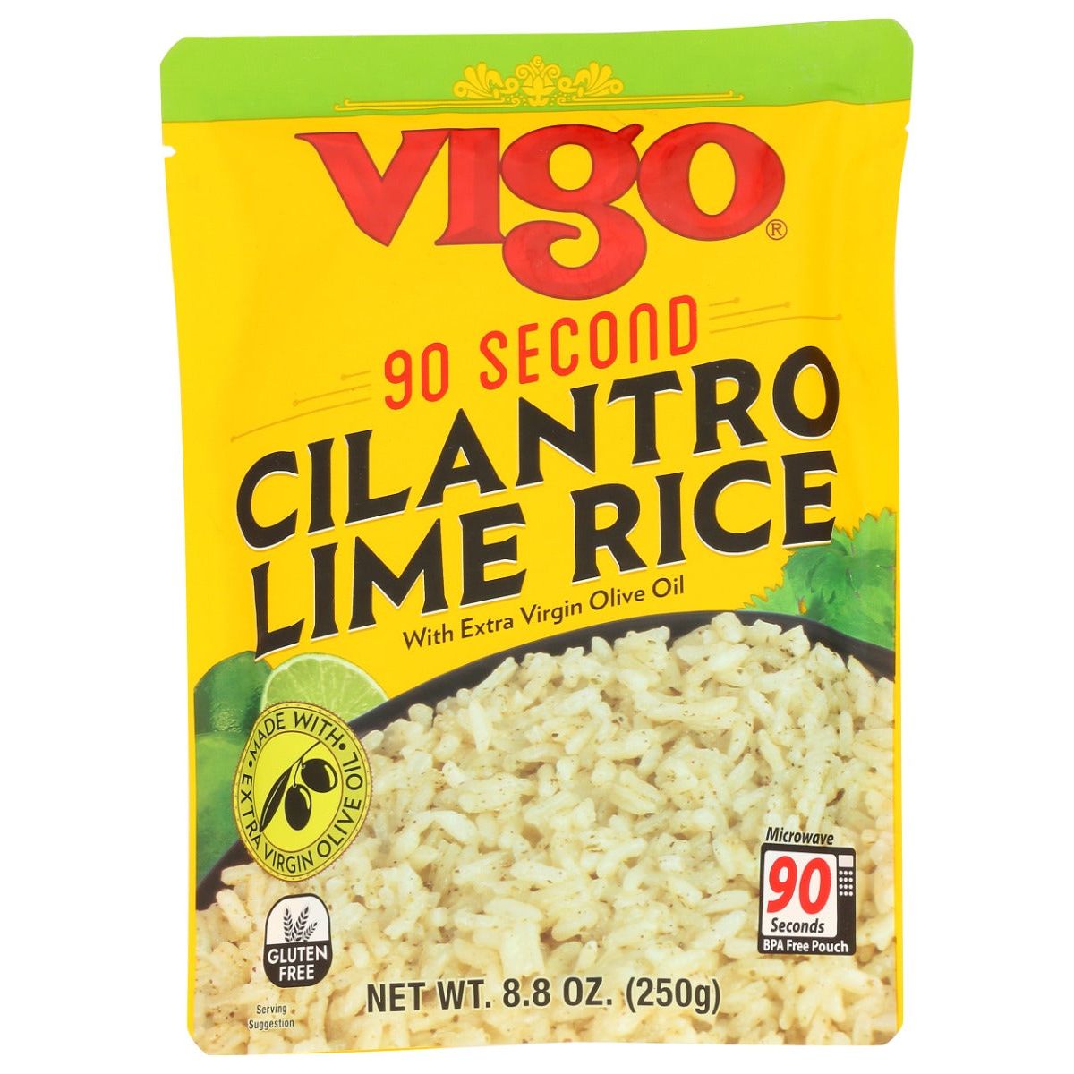 VIGO: 90 Second Cilantro Lime Rice, 8.8 oz
