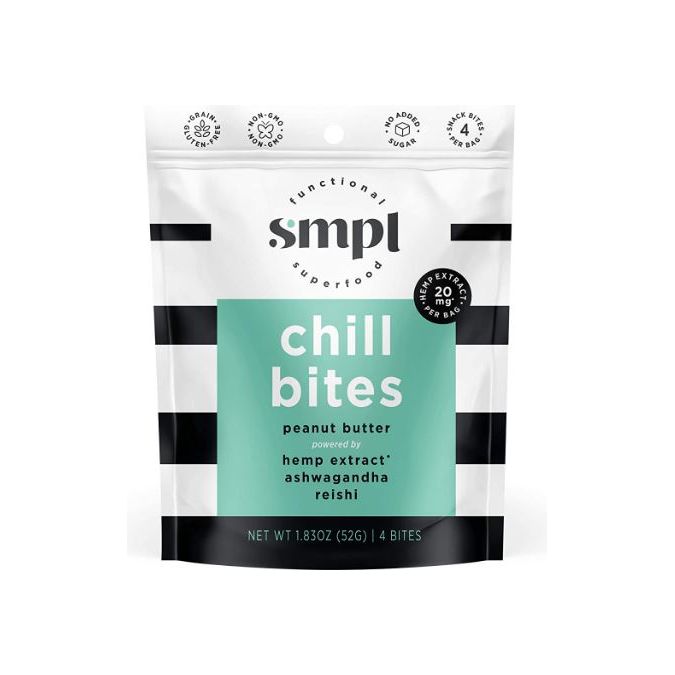 SMPL: Chill Bites Peanut Butter, 1.83 oz