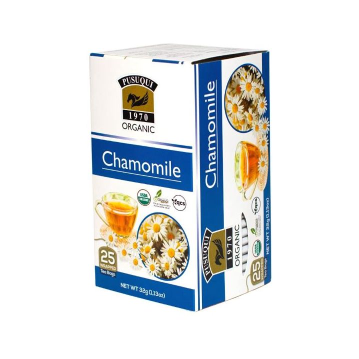 PUSUQUI: Chamomile Tea, 25 bg