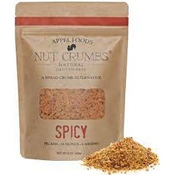 NUT CRUMBS: Nut Crumbs Spicy, 8 oz