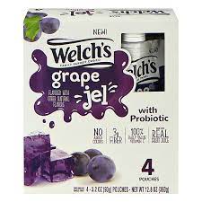 WELCHS: Jel Probiotic Grape, 12.8 fo