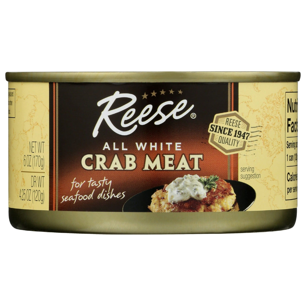 REESE: All White Crab Meat, 6 oz