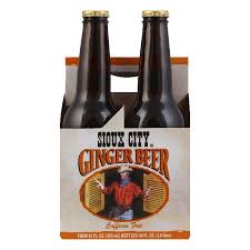 SIOUX CITY: Soda 4Pk Ginger Beer, 48 fo