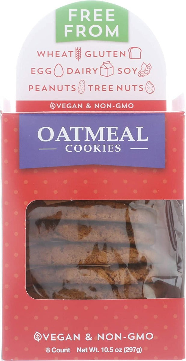 RED PLATE FOODS: Cookie Oatmeal Raisin 8Ct, 10.5 oz