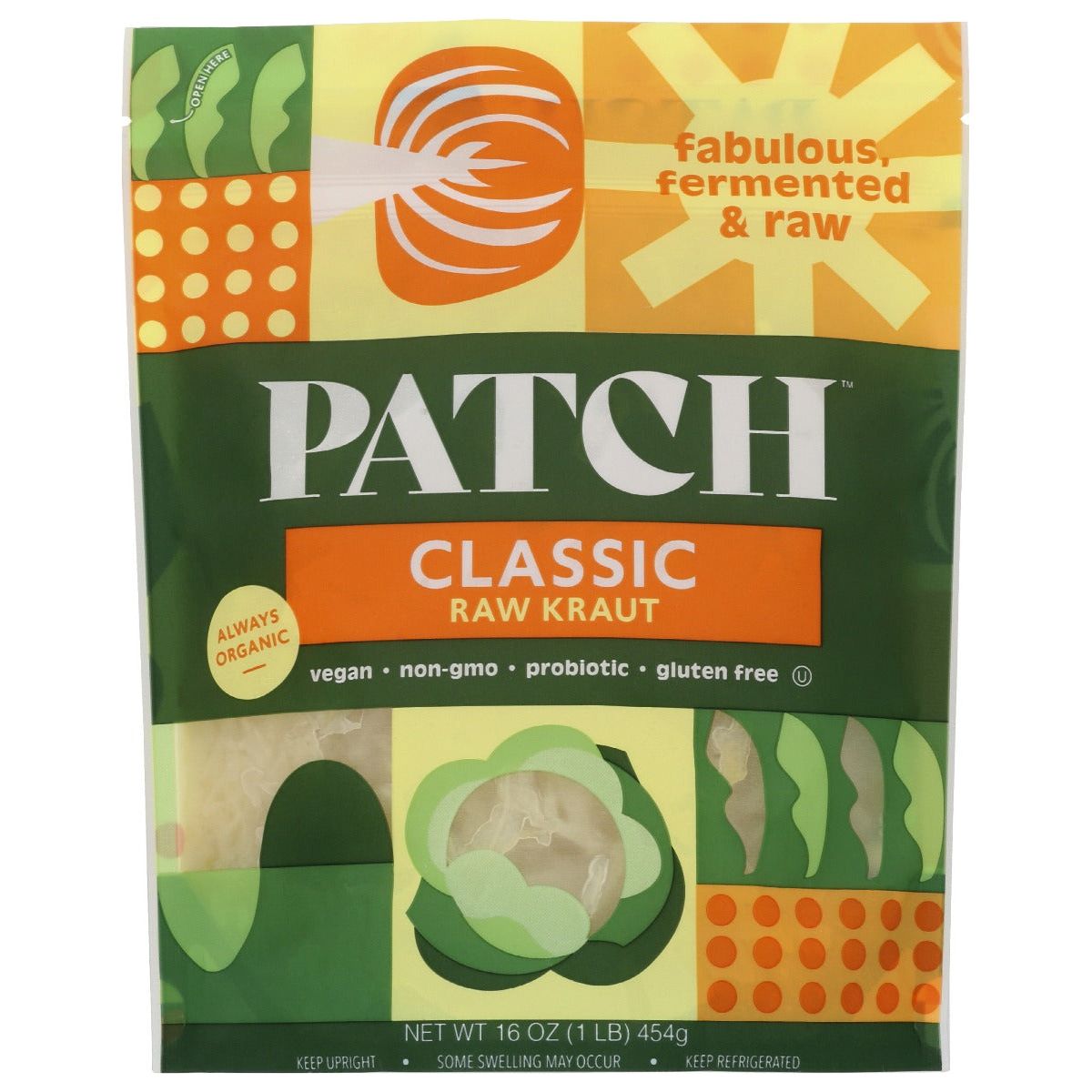 PATCH: Classic Raw Kraut, 16 oz