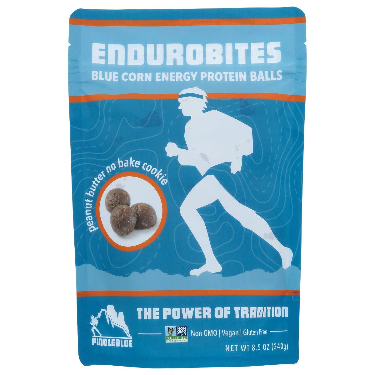 PINOLE BLUE: Endurobites Blue Corn Energy Protein Balls, 8.5 oz