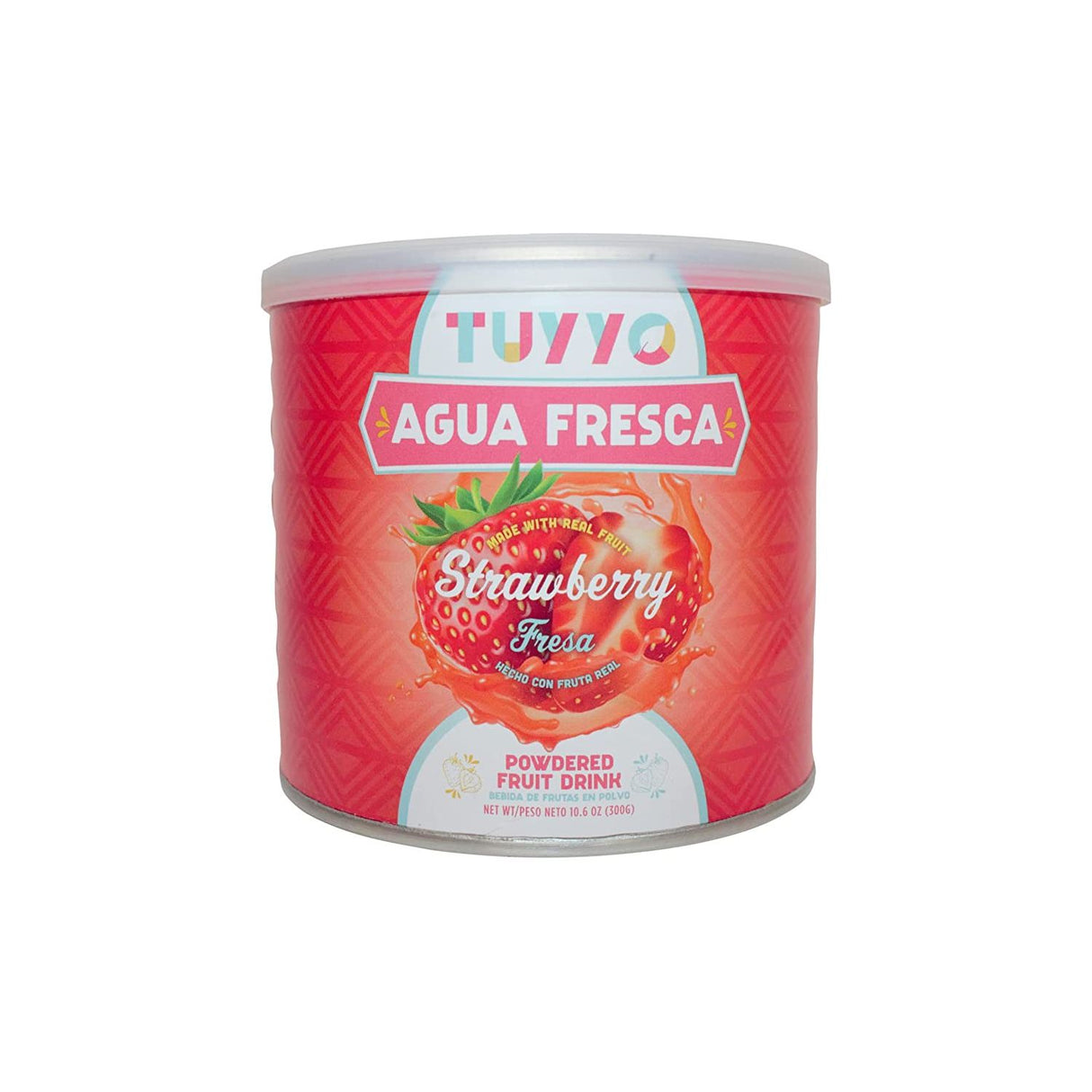 TUYYO: Strawberry Agua Fresca Powdered Fruit Drink, 10.6 oz