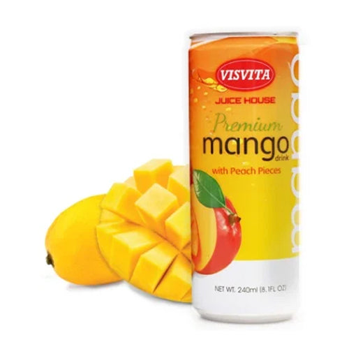 VISVITA: Premium Mango Fruit Drink, 8.1 fo
