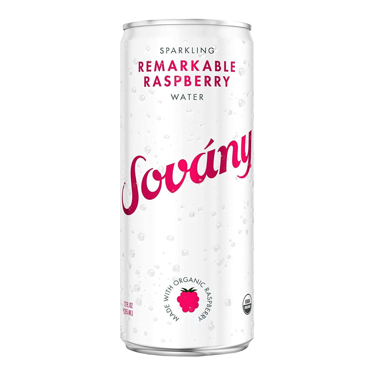 SOVANY: Remarkable Raspberry Sparkling Water 4pk, 48 fo