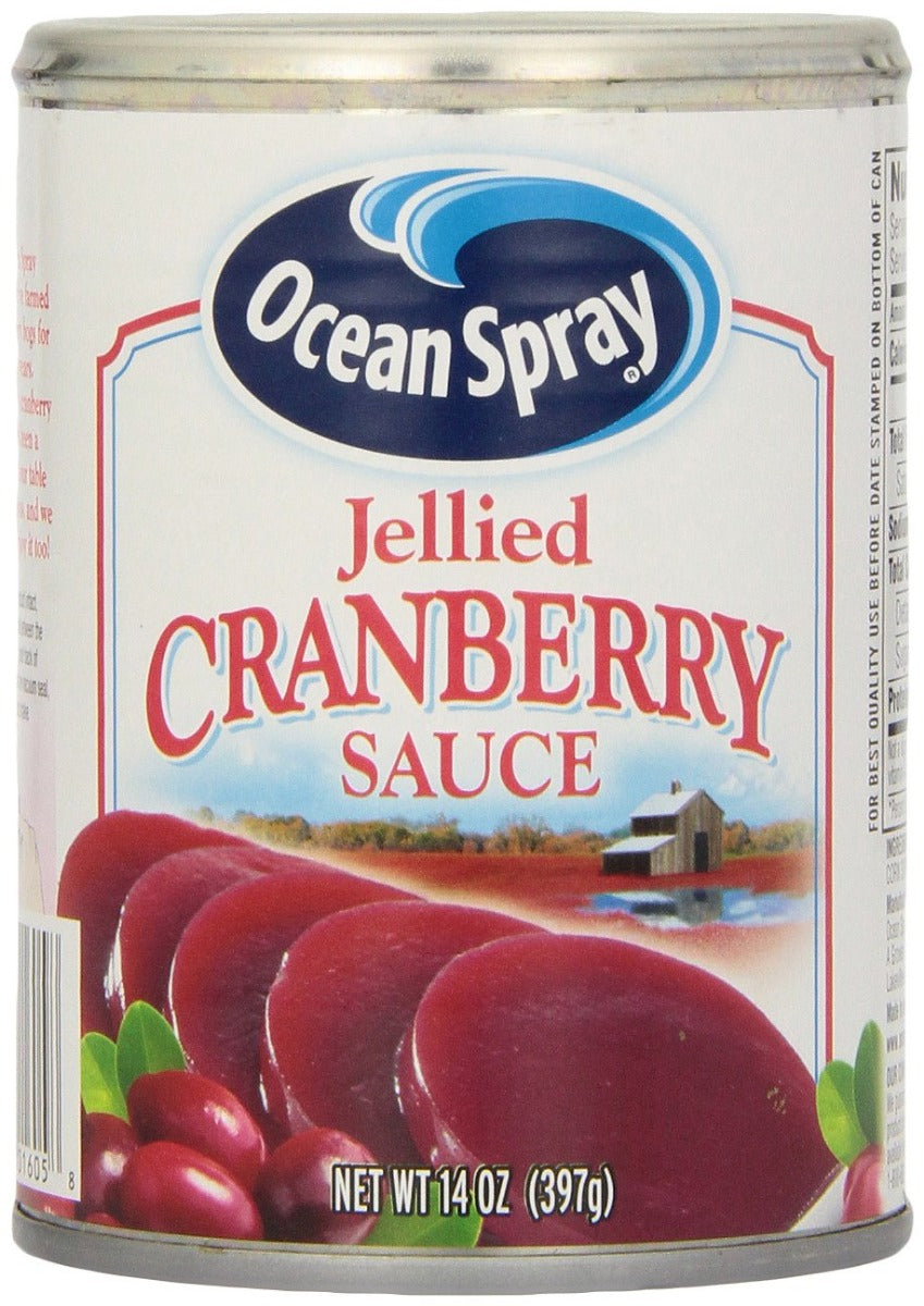 OCEAN SPRAY: Jellied Cranberry Sauce, 14 oz