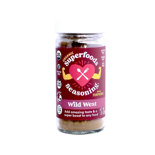 SUPERFOODS SEASONING: Wild West Seasoning, 1.9 oz