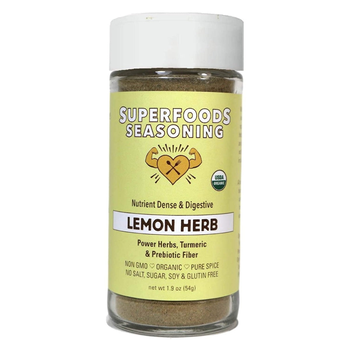 SUPERFOODS SEASONING: Lemon Herb Seasoning, 1.9 oz