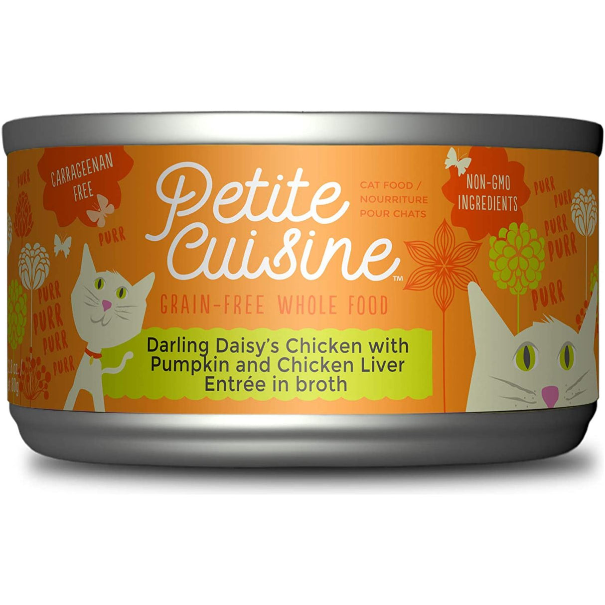 PETITE CUISINE: Darling Daisy’s Chicken with Pumpkin & Chicken Liver Cat Food, 2.8 oz
