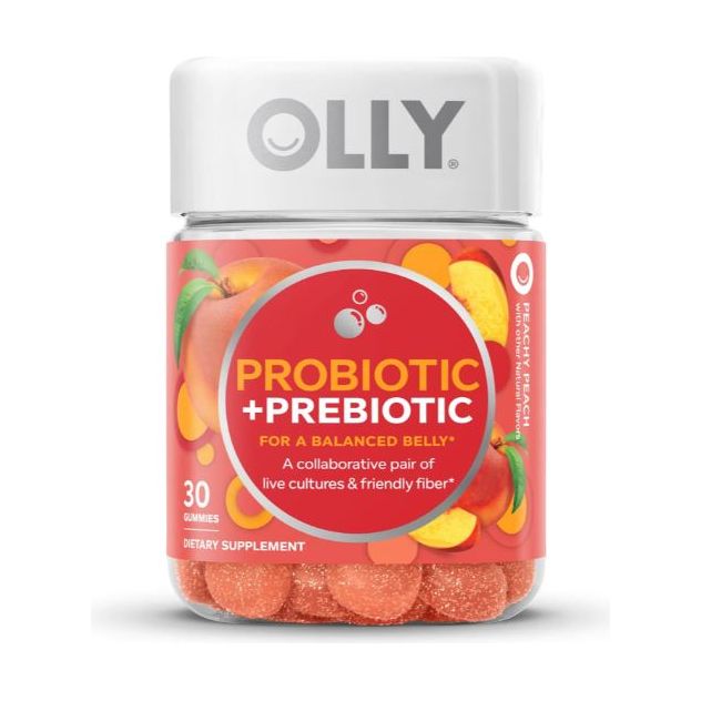 OLLY: Probiotic Plus Prebiotic Peachy Peach Gummies, 30 ea