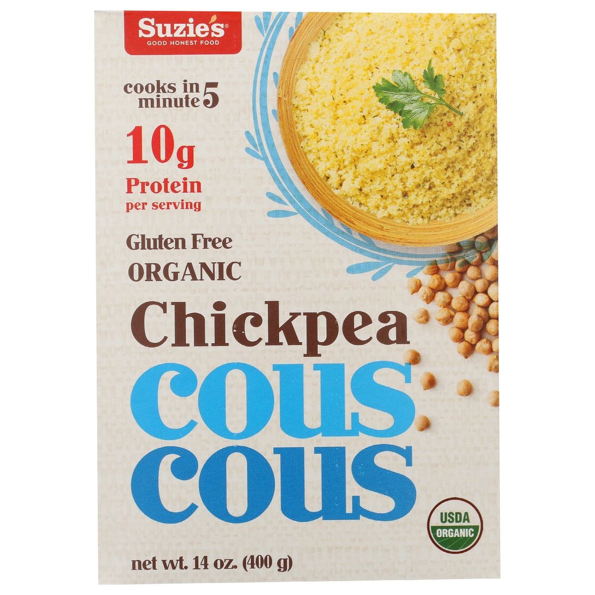 SUZIES: Couscous Chickpea, 14 oz