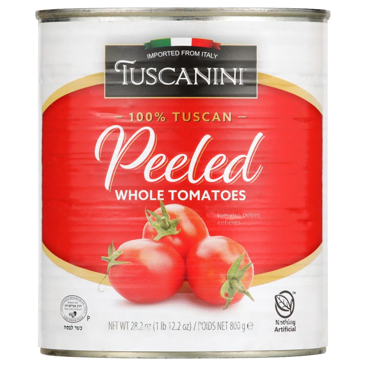 TUSCANINI: Tomatoes Whole Peeled, 28.2 oz