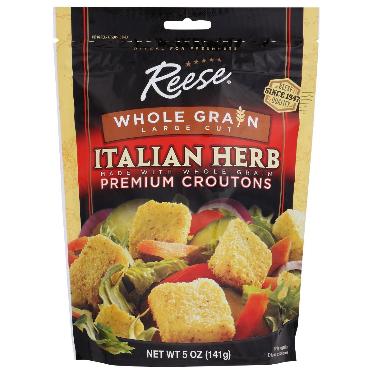 REESE: Crouton Whlgrn Ital Herb, 5 oz