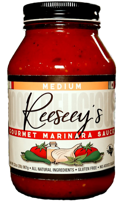 REESEEYS: Sauce Marinara Med Spice, 32 oz