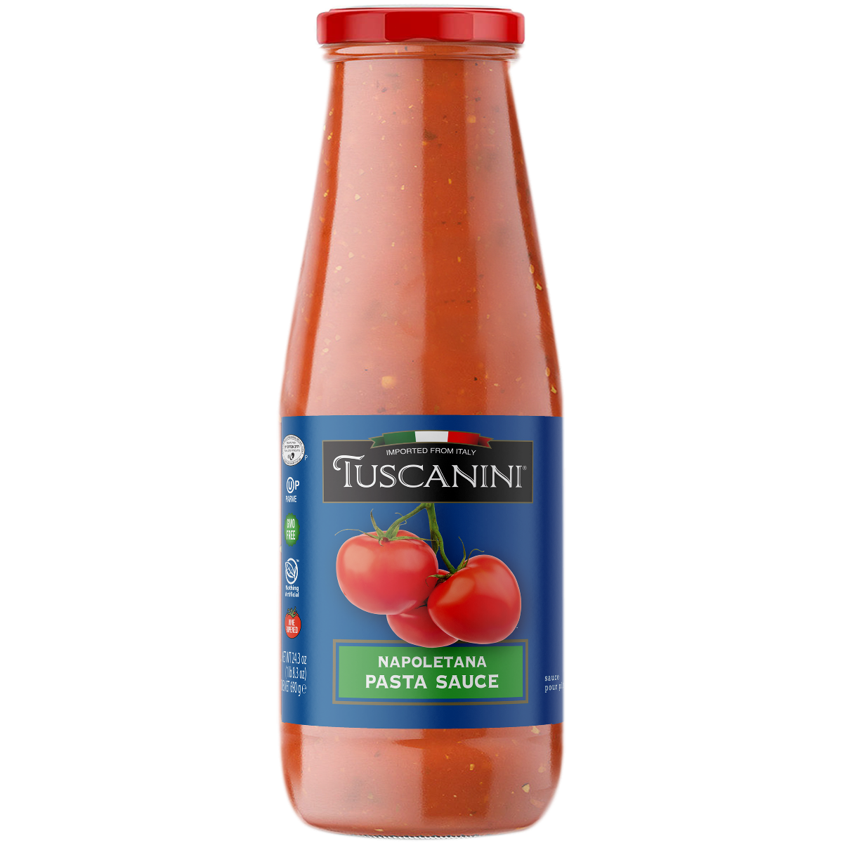 TUSCANINI: Napoletana Pasta Sauce, 24.3 oz