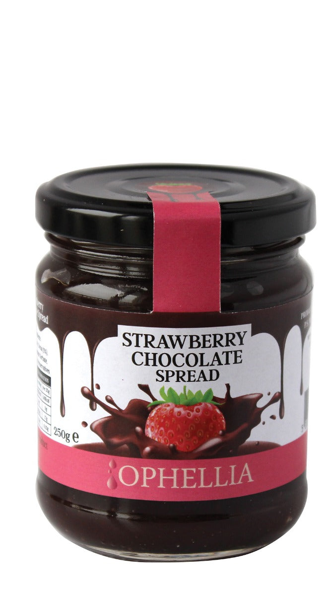 OPHELLIA: Strawberry Chocolate Spread, 0.51 lb