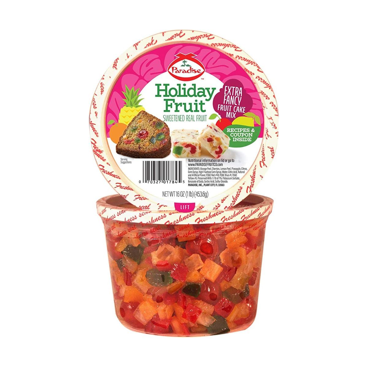 PARADISE: Old English Fruit And Peel Mix, 16 oz