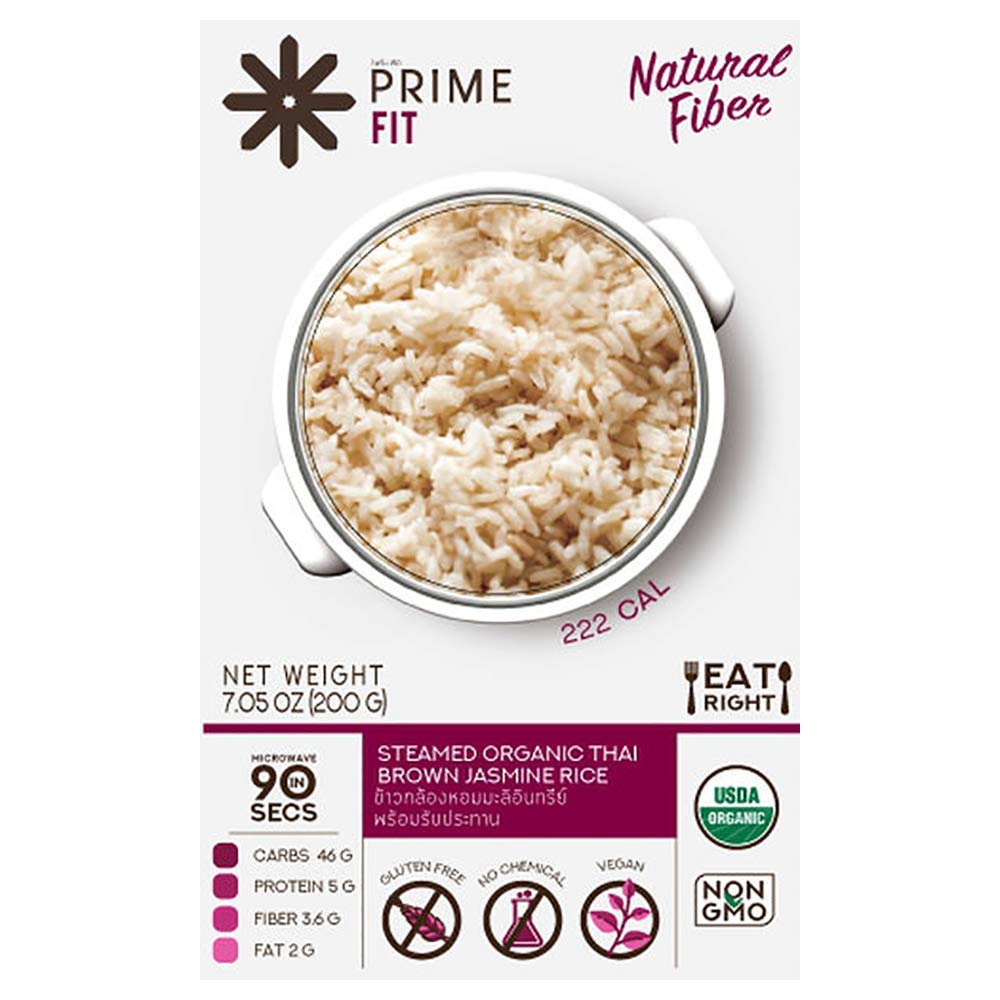 PRIME: Brown Jasmine Rice, 7.05 oz