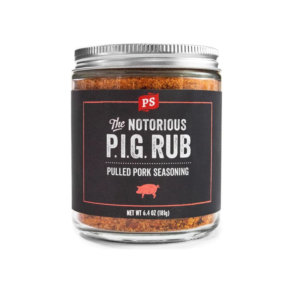 PS SEASONING: Pig Pulled Pork Seasoning, 6.4 oz