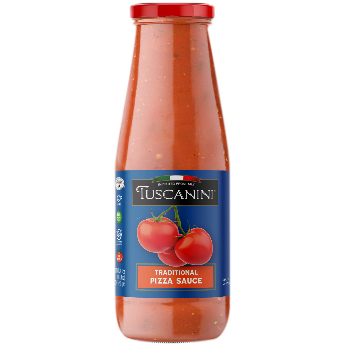 TUSCANINI: Traditional Pizza Sauce, 24.3 oz