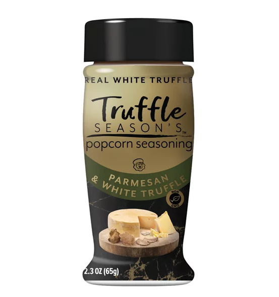 TRUFFLE SEASONS: Parmesan and  White Truffle, 2.3 oz