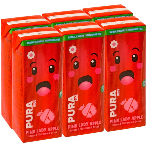 PURA KIDS: Pink Apple Water, 40.56 fo