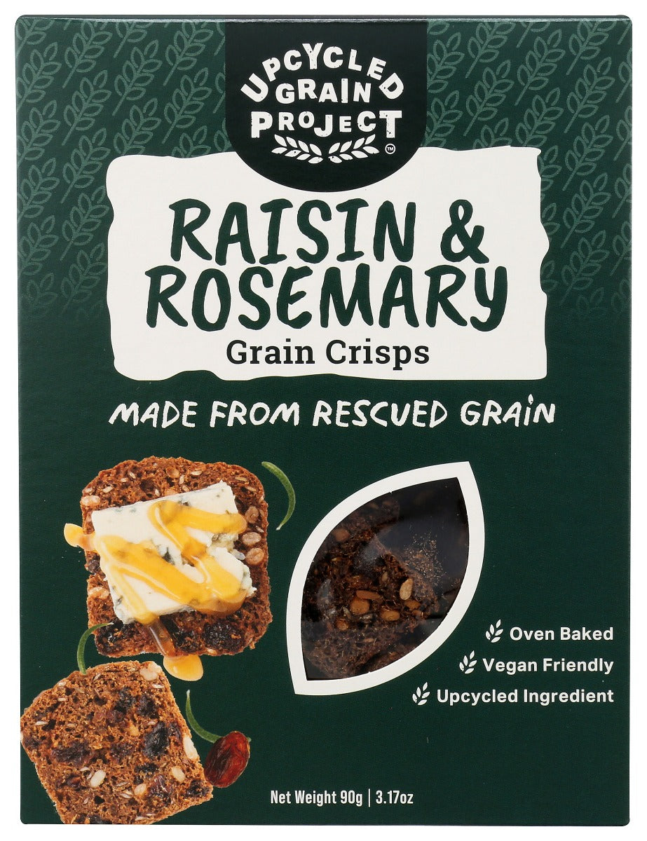 RUTHERFORD & MEYER: Raisin and Rosemary Grain Crisps, 3.1 oz
