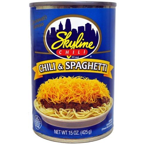 SKYLINE: Chili With Spaghetti, 15 oz