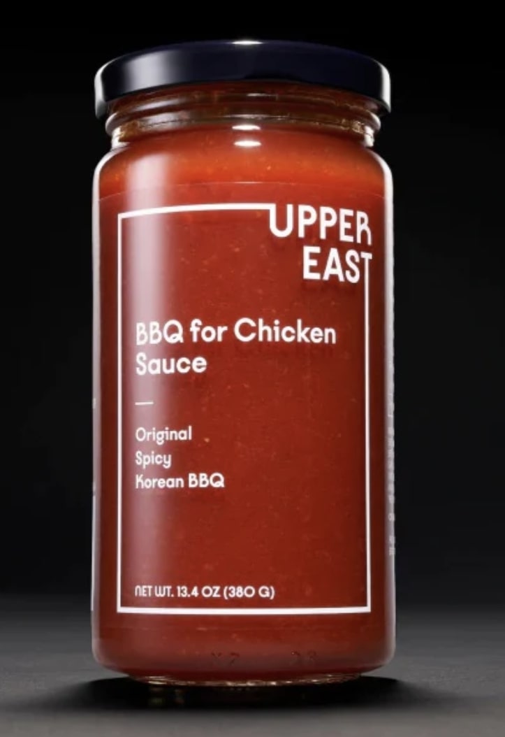 UPPEREAST: Sauce Bbq Chkn Orig Spcy, 13.4 oz
