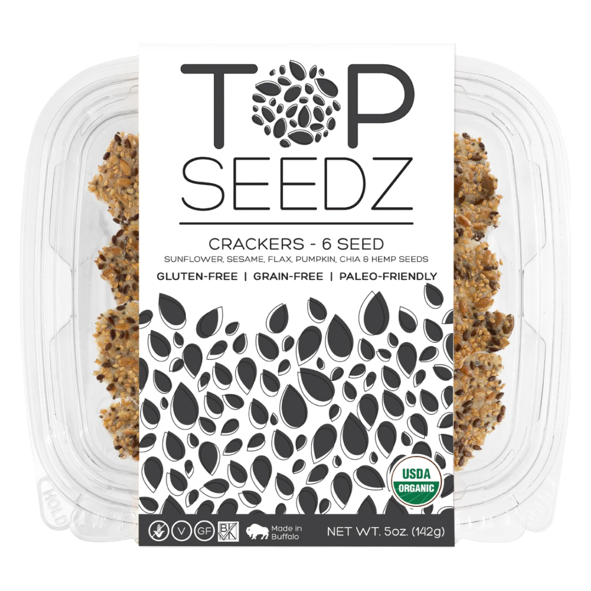 TOP SEEDZ LLC: Crackers 6 Seed, 5 OZ