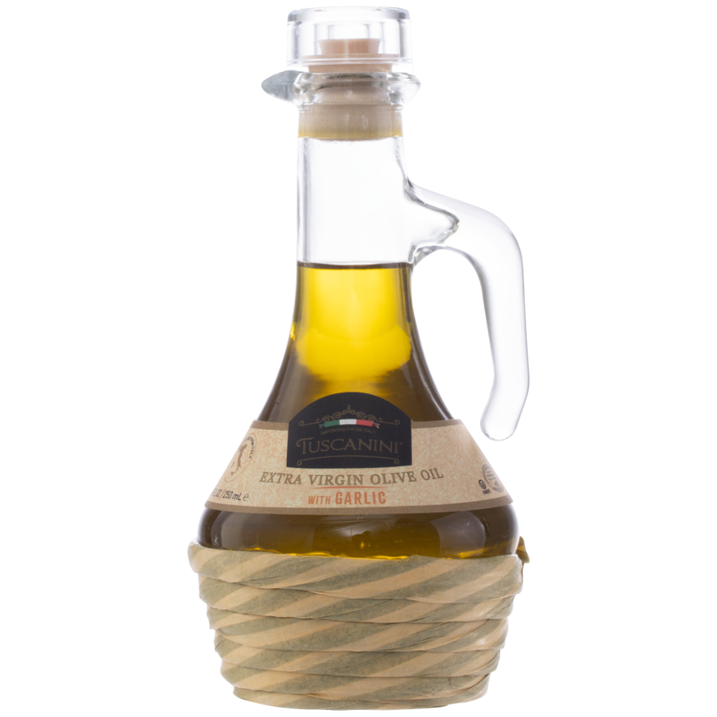 TUSCANINI: Olive Oil Xtr Vir Garlic, 250 ML