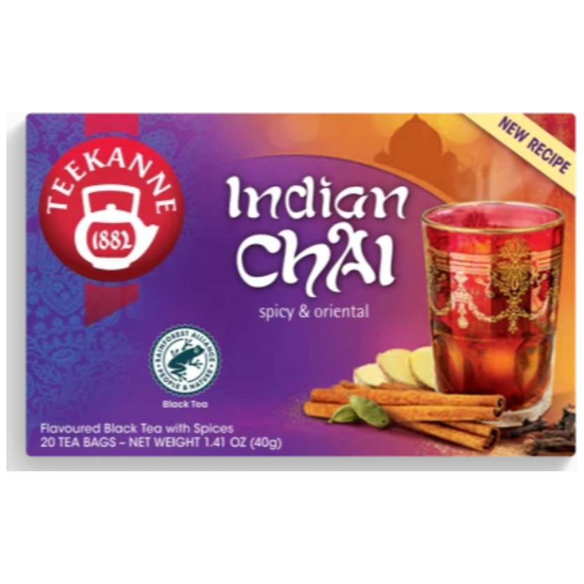 TEEKANNE: Tea Indian Chai, 1.41 OZ
