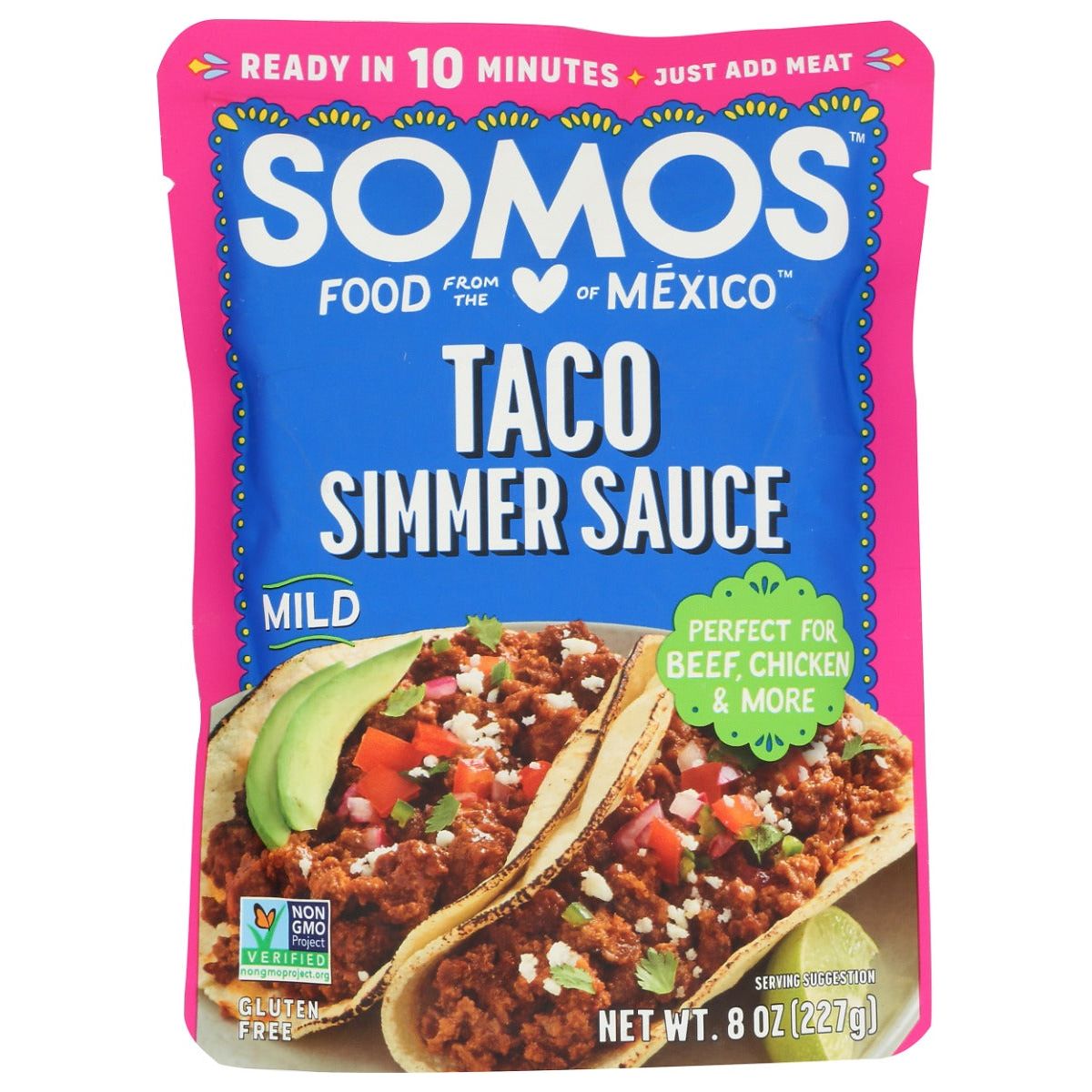 SOMOS: Taco Simmer Sauce, 8 oz