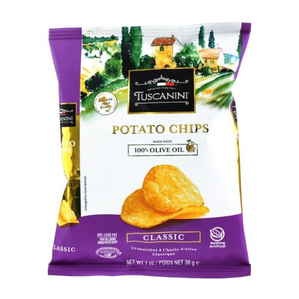 TUSCANINI: Classic Potato Chips, 1 oz