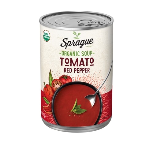 SPRAGUE: Organic Tomato Red Pepper Soup, 14.5 oz
