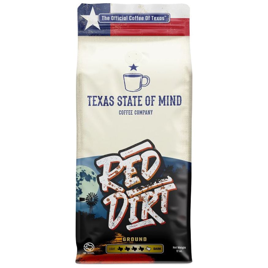 TEXAS STATE OF MIND COFFEE COMPANY: Red Dirt Ground Coffee, 12 oz